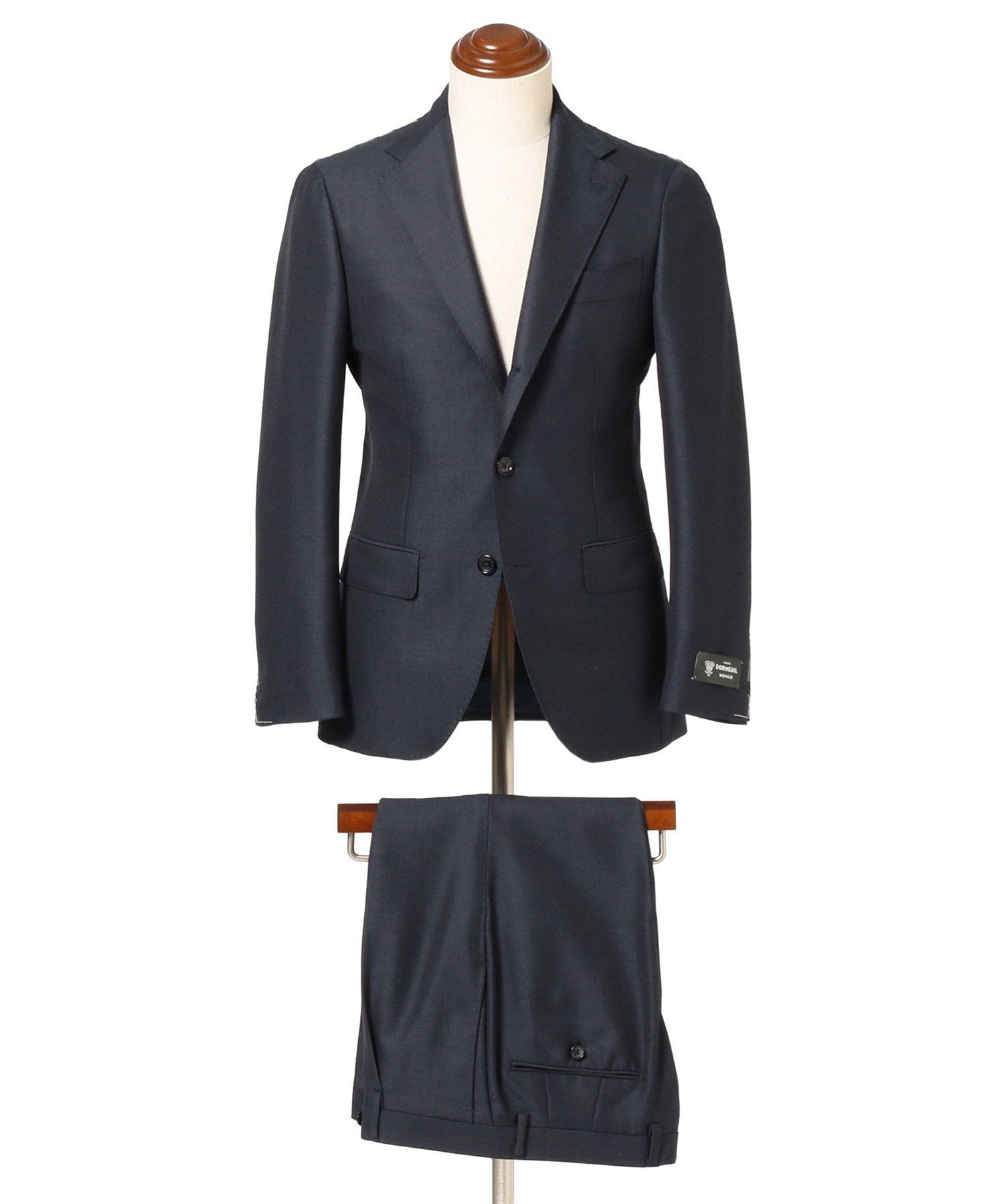 【SALE/20%OFF】Brilla per il gusto Brilla per il gusto / DORMEUIL ウールモヘヤ ピンヘッド スーツ ビームス アウトレット スーツ・フォーマル セットアップスーツ グレー ネイビー【送料無料】