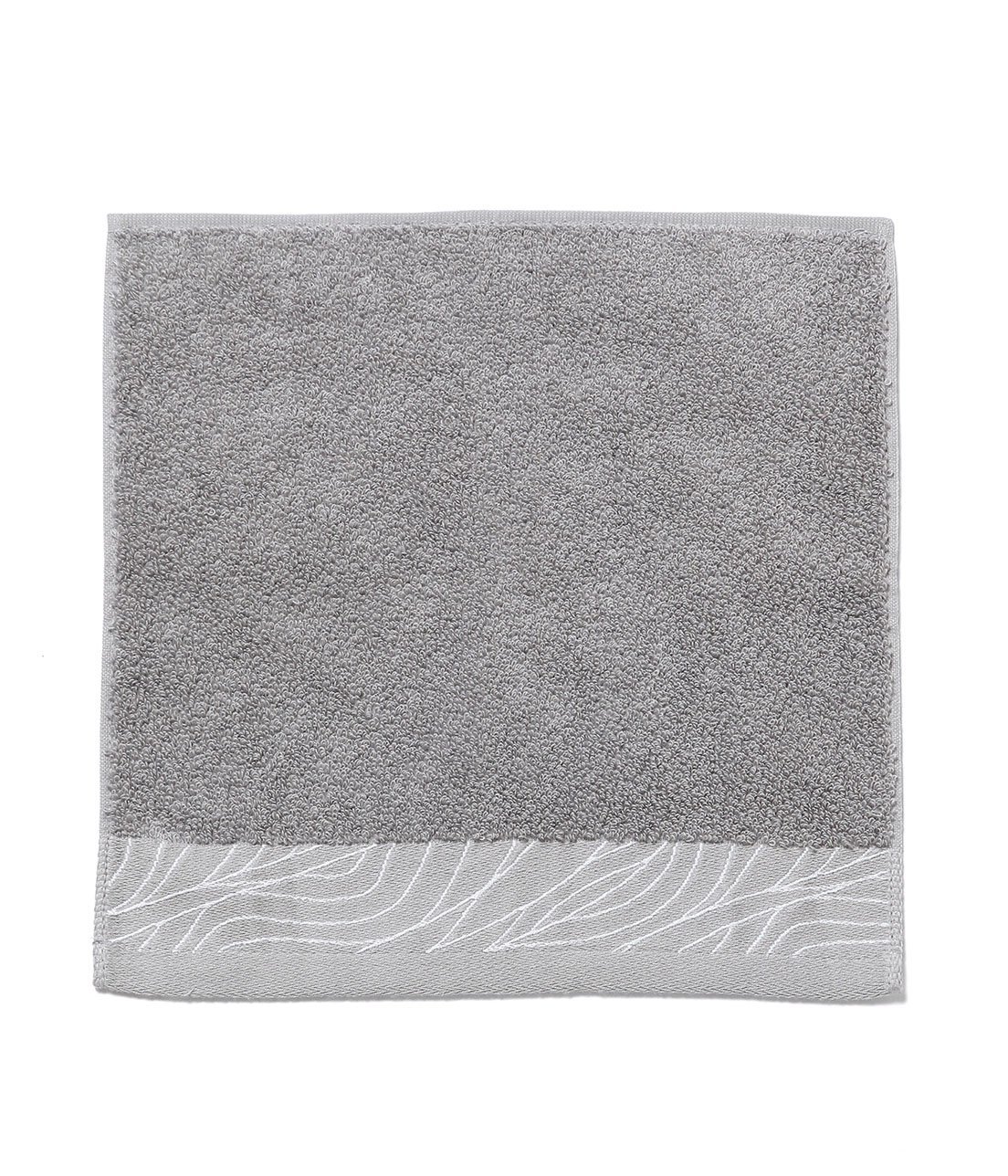 【SALE／70%OFF】SALON adam et rope' 【Paysage(ペイサージュ)】ハンカチタオル サロン アダム エ ロペ ファッション雑貨 ハンカチ・ハンドタオル ブルー グレー ホワイト