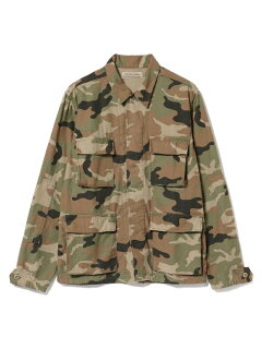 Military Shirt Jacket 11-18-3892-671: Camo Military Shirt Jacket 11-18-3892-671: Camo