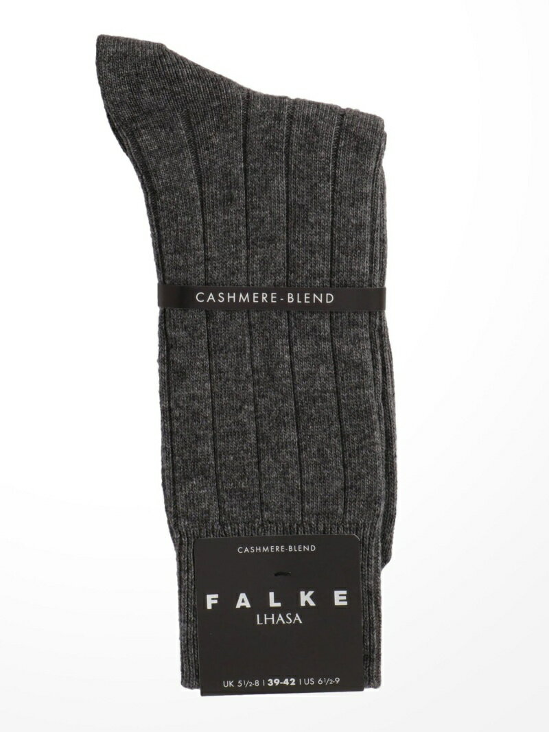 Bshop 【FALKE】14423 LHASA RIB MEN ビショップ ファッショングッズ ソックス/靴下 グレー ベージュ