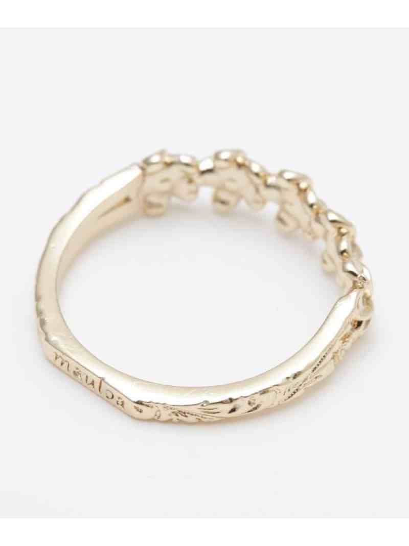 Kahiko プルメリアピンキーリング アミナコレクション アクセサリー・腕時計 リング・指輪 ゴールド シルバー