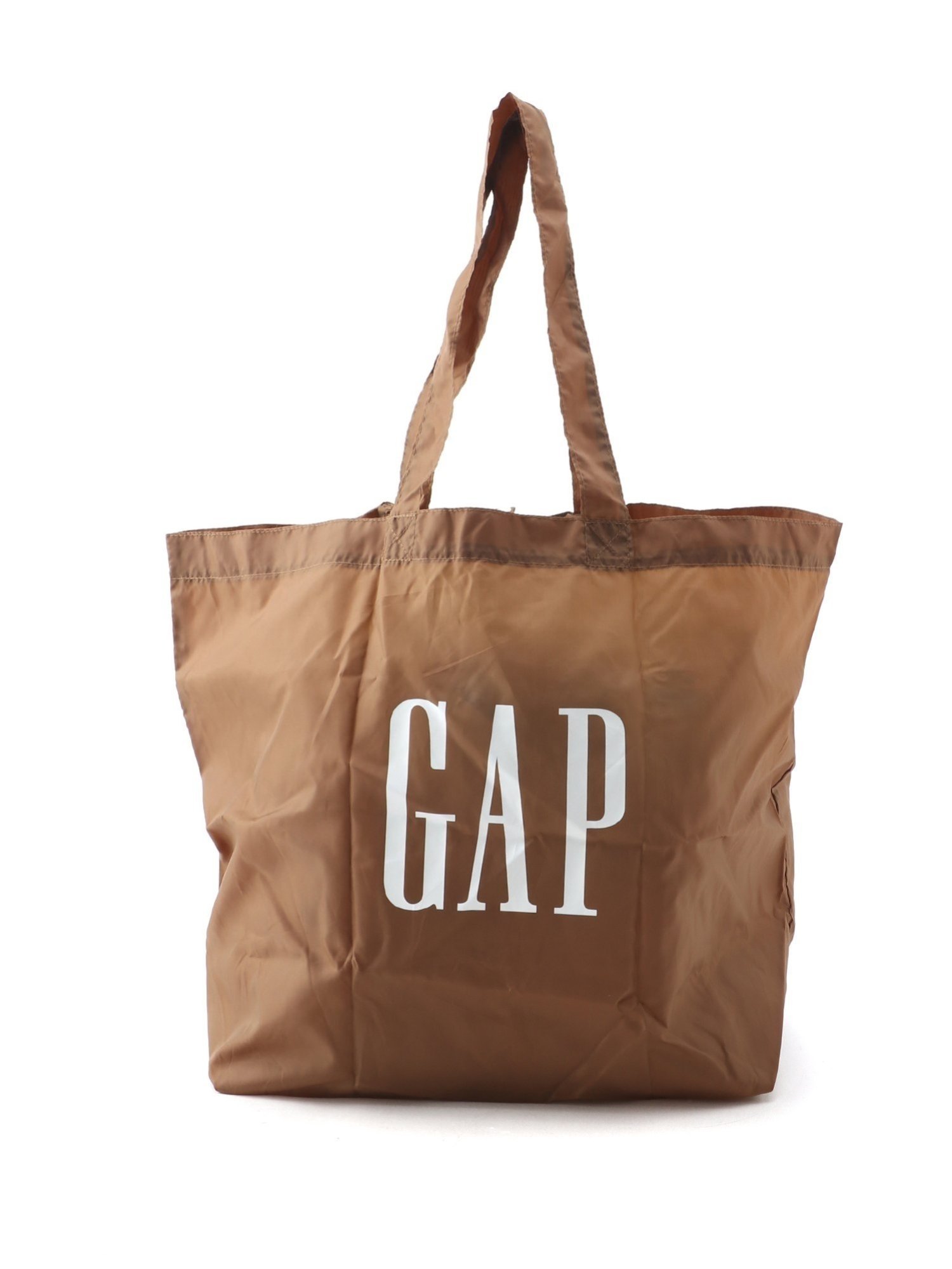 GAP (U)Gapロゴ BIGエコバッグ ギャップ バッグ エコバッグ・サブバッグ ブラウン グリーン
