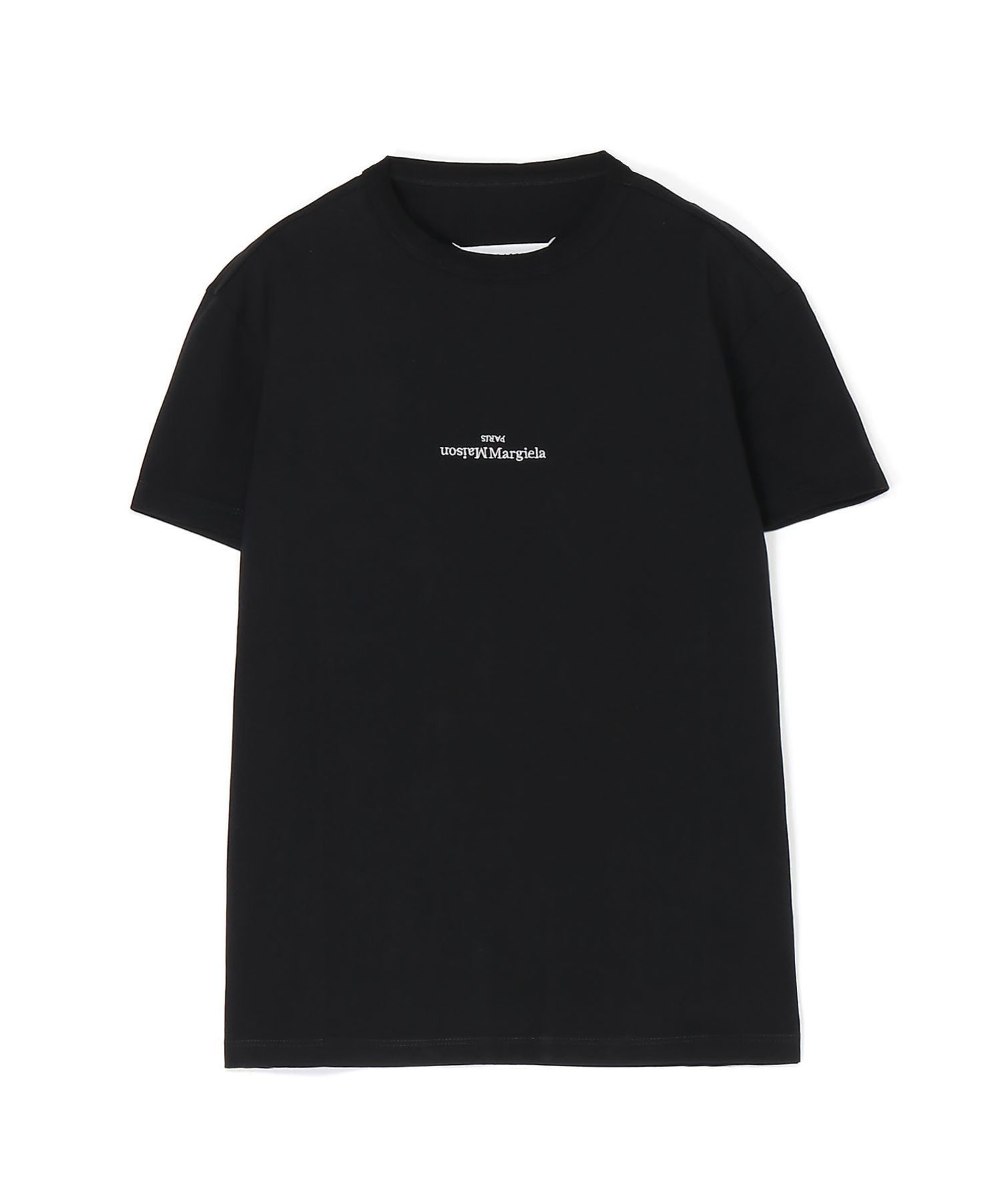 Maison Margiela ディストーテッド ロゴ Tシャツ メゾンマルジェラ トップス カットソー・Tシャツ ブラック【送料無料】のサムネイル