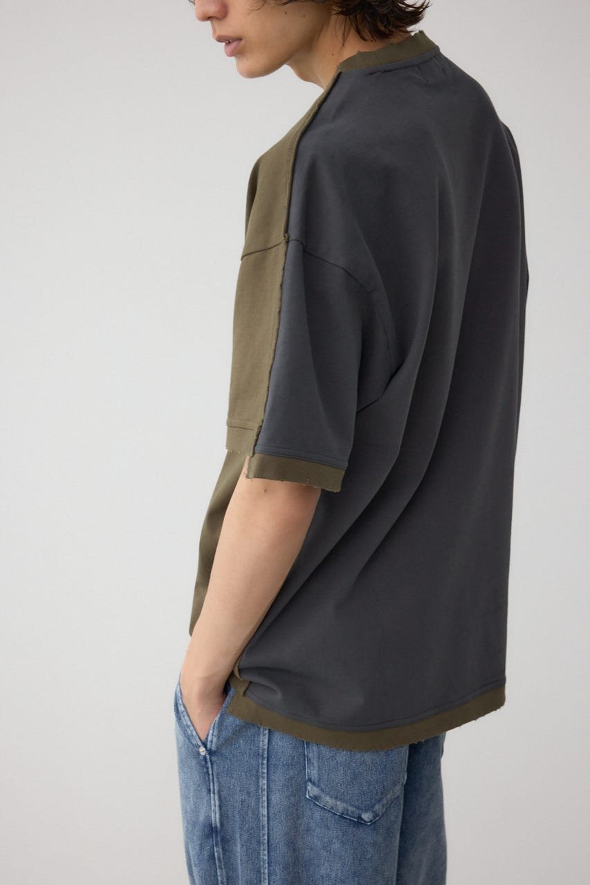 【SALE／50%OFF】AZUL BY MOUSSY 前後配色切り替えトップス アズールバイマウジー ...