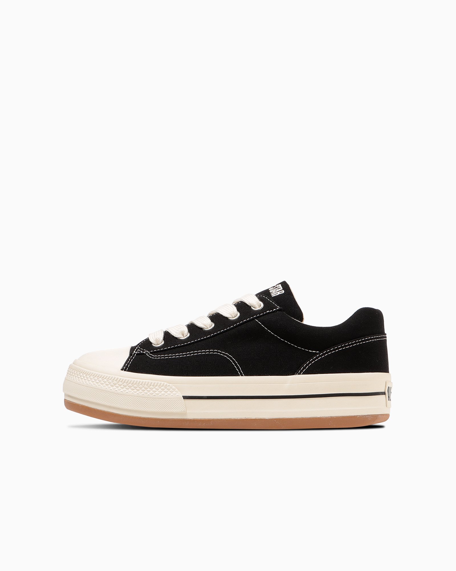 CONVERSE 【公式】オールスター ボーダースター OX 厚底 ローカット コンバース シューズ・靴 スニーカー ブラック【送料無料】