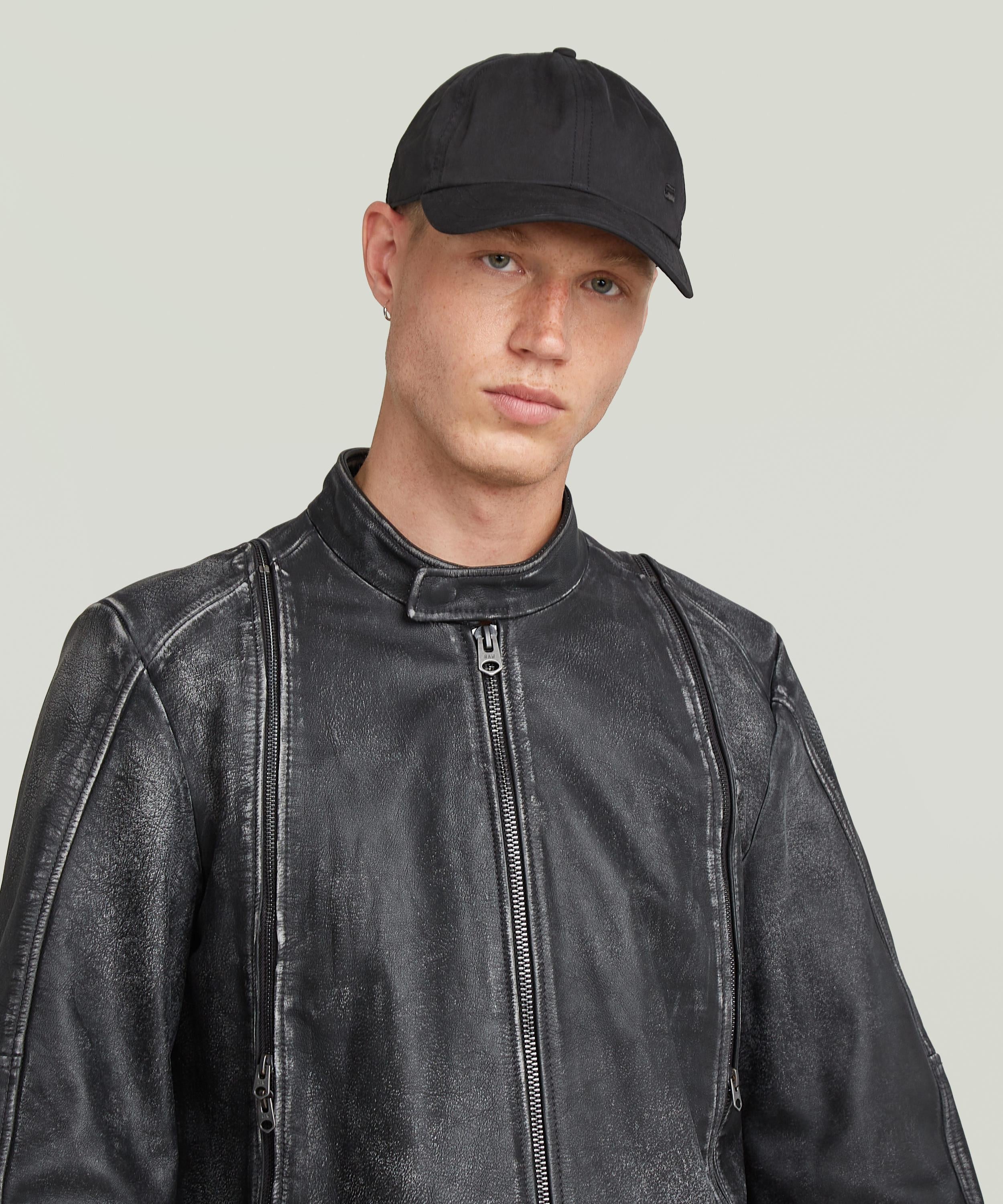 G-Star RAW 【公式ショップ】AVERNUS BASEBALL CAP/ブランドロゴベースボールキャップ ジースターロゥ 帽子 キャップ ブラック【送料無料】