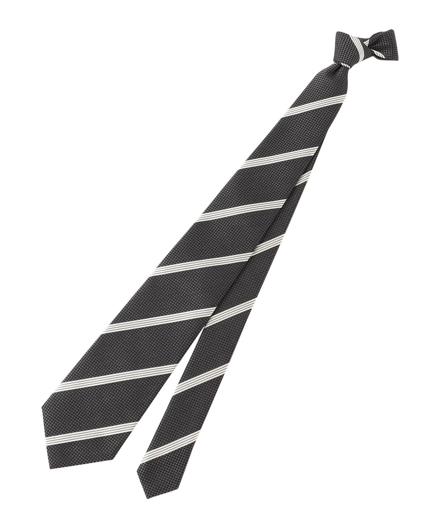 Paul Stuart ブレザーストライプ柄ネクタイ ポール・スチュアート スーツ・フォーマル ネクタイ・蝶ネクタイ ブルー グレー【送料無料】