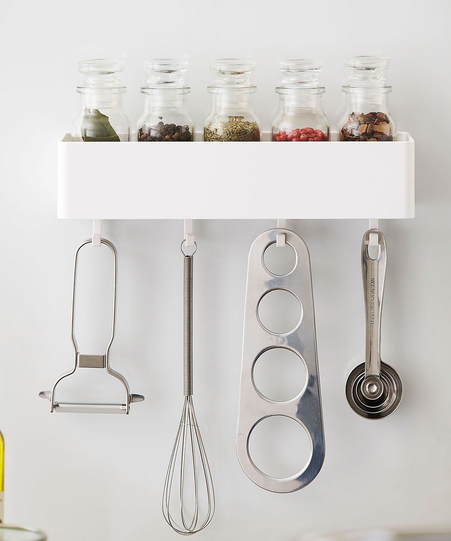 collex 【tower】マグネットストレージラック 冷蔵庫 小物 収納 タワー コレックス 食器・調理器具・キッチン用品 その他の食器・調理器具・キッチン用品 ブラック ホワイト stylife-15627893 Rakuten Fashion サンプル画像3