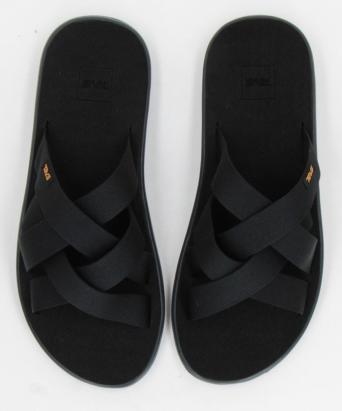 TEVA ボヤ スライド フリークスストア シューズ・靴 サンダル ブラック【送料無料】