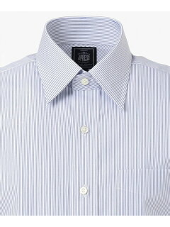 Micro Stripe Point Collar Dress Shirt HDOVKW0062: Navy Micro Stripe Point Collar Dress Shirt HDOVKW0062: Navy