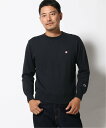 Champion Champion/(U)C3-Q001 裏毛スウェットトレーナー ハンドサイン トップス スウェット・トレーナー ネイビー ベージュ グレー ブラック ホワイト【送料無料】