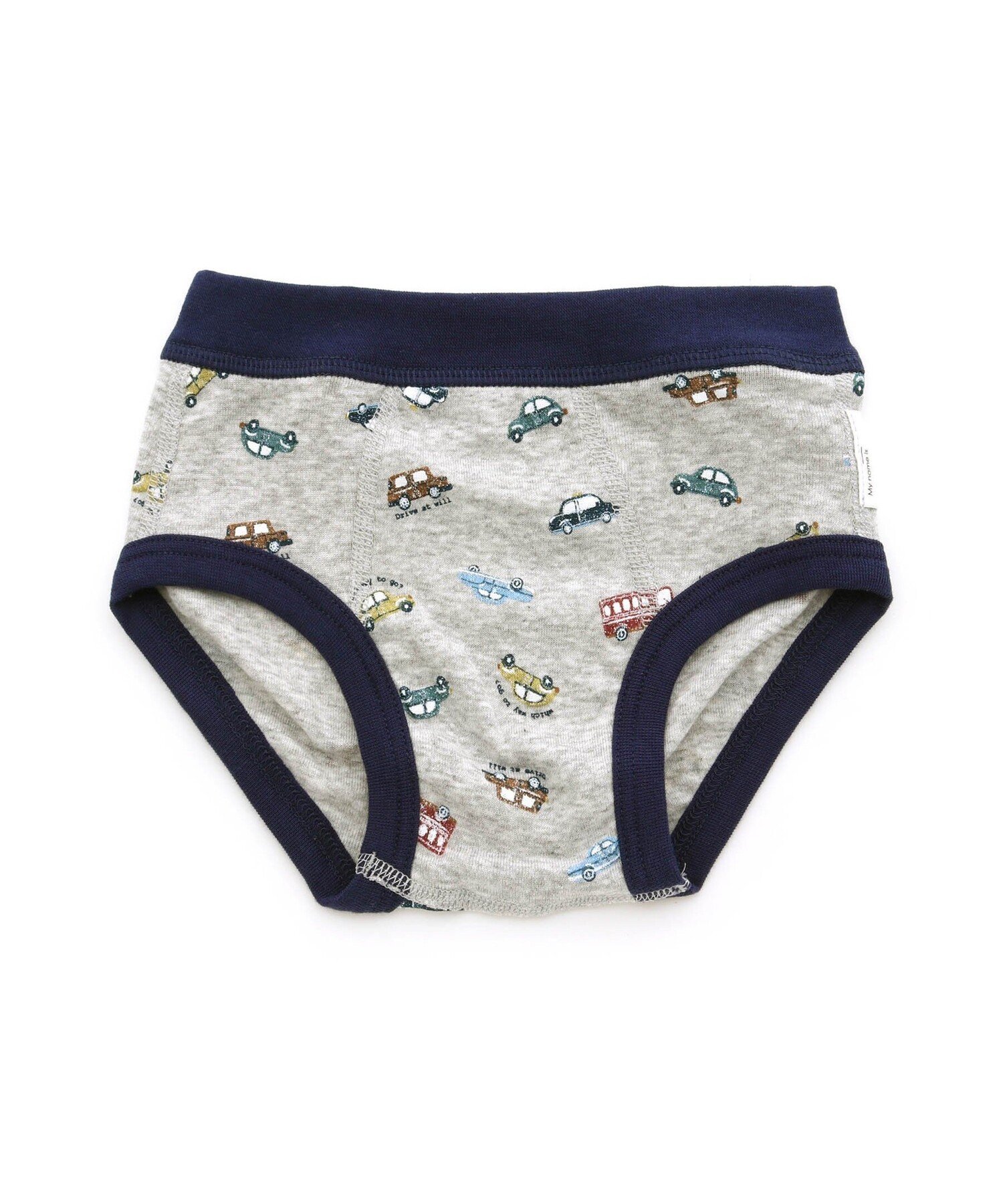 apres les cours BOYS車・恐竜柄ブリーフ エフオーオンラインストア インナー・ルームウェア その他のインナー・ルームウェア グレー ホワイトのサムネイル