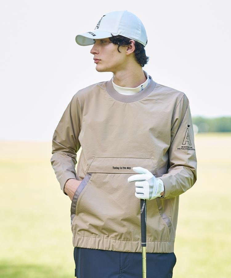 【SALE／30%OFF】ADABAT STREAM 撥水加工 テックスブリッドストレッチ プルオーバー アダバット トップス カットソー・Tシャツ ピンク【送料無料】