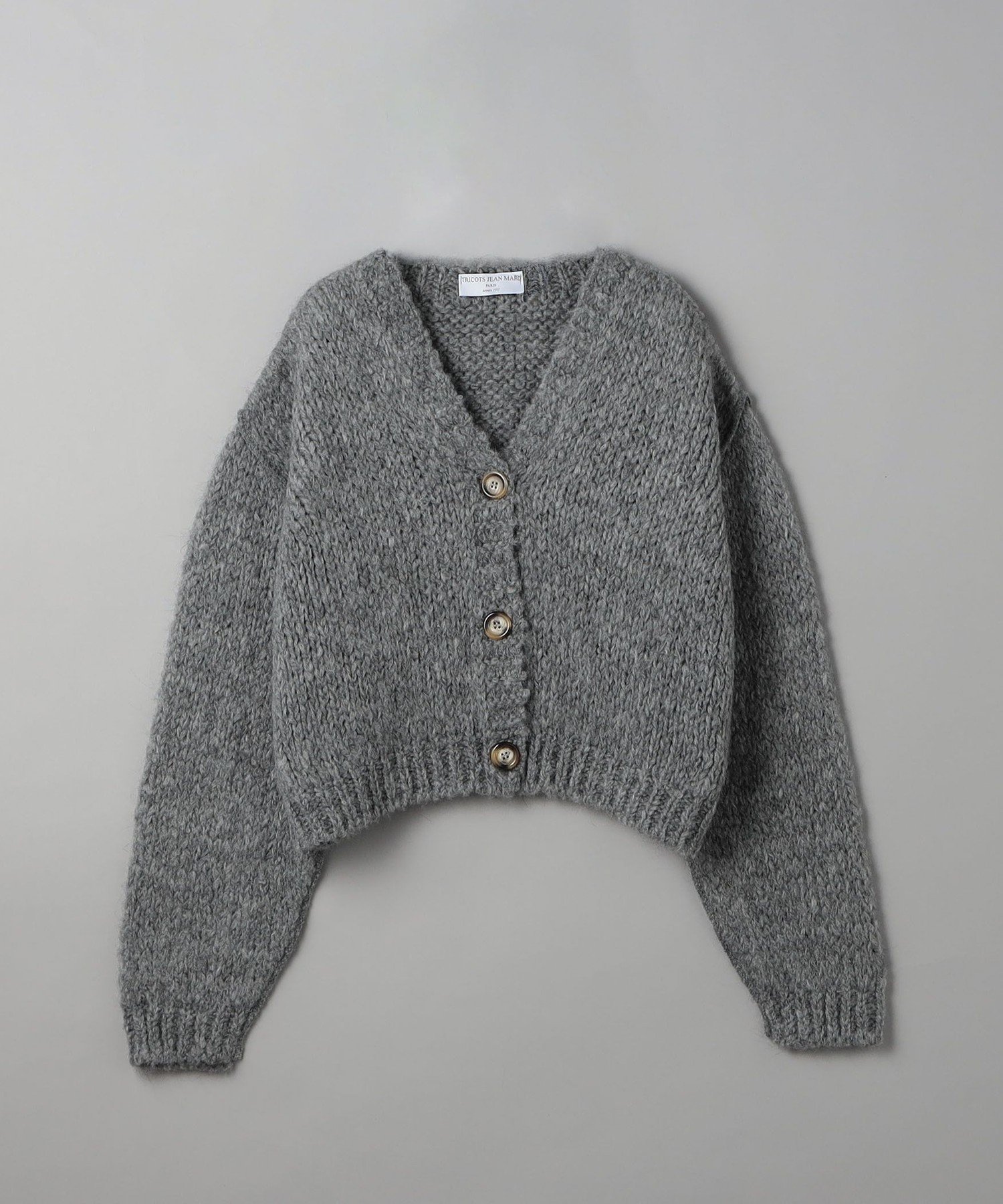 RONEL Tricots Jean Marc(トリコットジーンマルク)ニットカーディガン コーエン トップス ニット グレー ホワイト ブルー