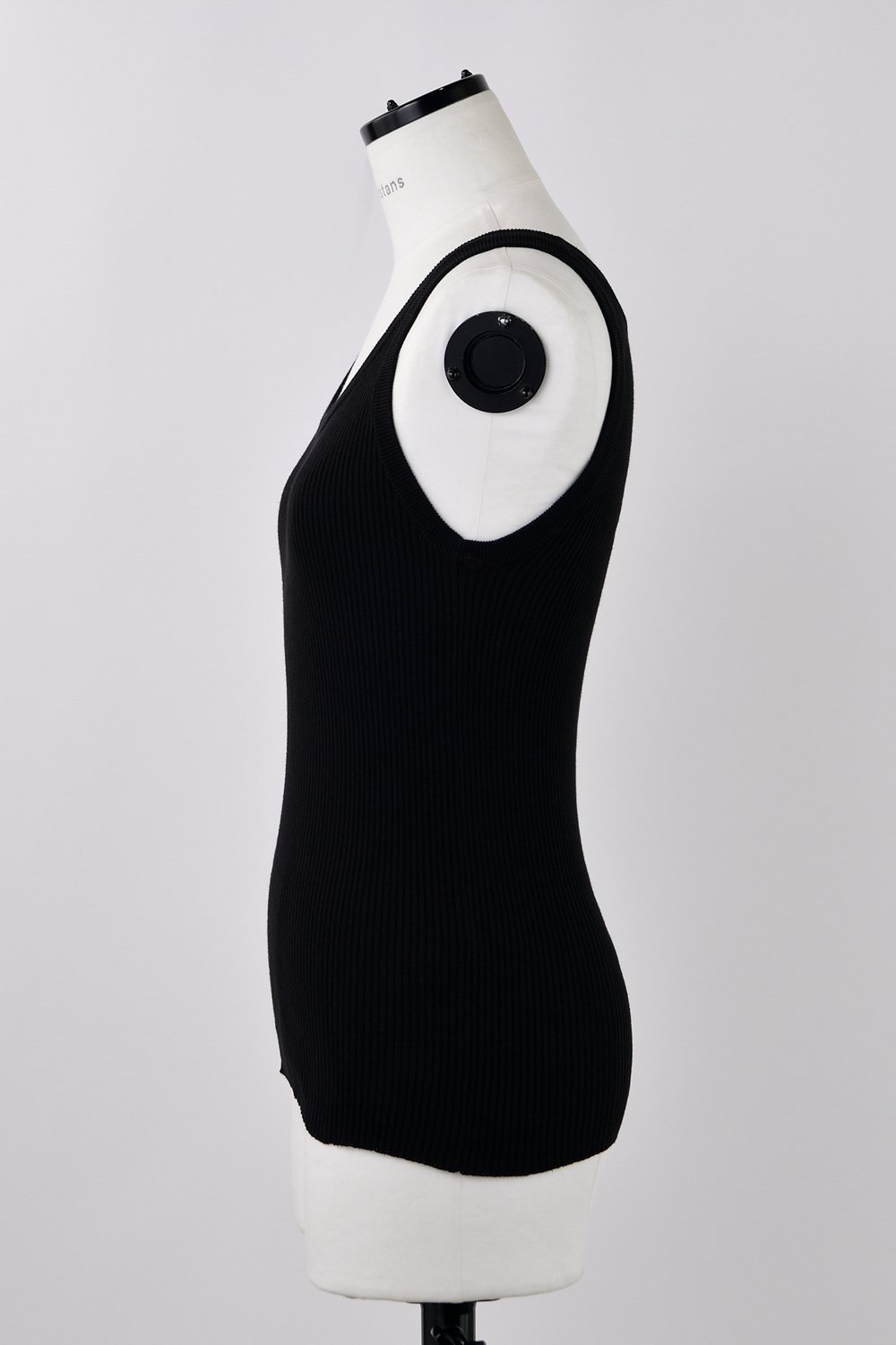 nagonstans daily tanktop ナゴンスタンス トップス ノースリーブ・タンクトップ ブラック