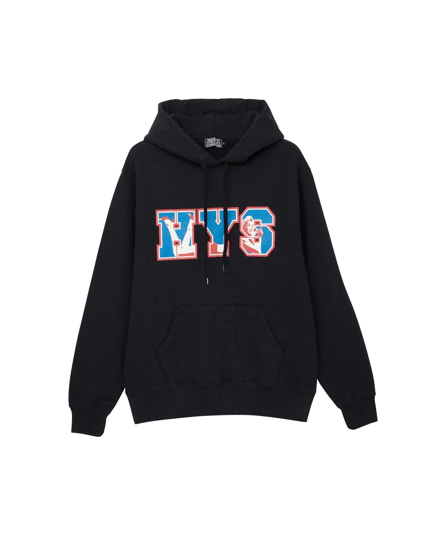 HYSTERIC GLAMOUR HYS VARSITY パーカー ヒステリックグラマー トップス パーカー フーディー ブラック ベージュ レッド【送料無料】