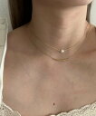 【SALE/8%OFF】ciite' 【 金属アレルギー対応 】 ブライトストーン * レイヤードネックス シーテ アクセサリー・腕時計 ネックレス ゴールド ...