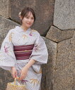 utatane utatane 浴衣3点セット 淡藤色の切子紋と松 Fサイズ ウタタネ 着物・浴衣・和装小物 浴衣【送料無料】