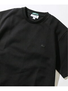 Heavy Pique Crewneck T-Shirt 20071465000710: Black Heavy Pique Crewneck T-Shirt 20071465000710: Black