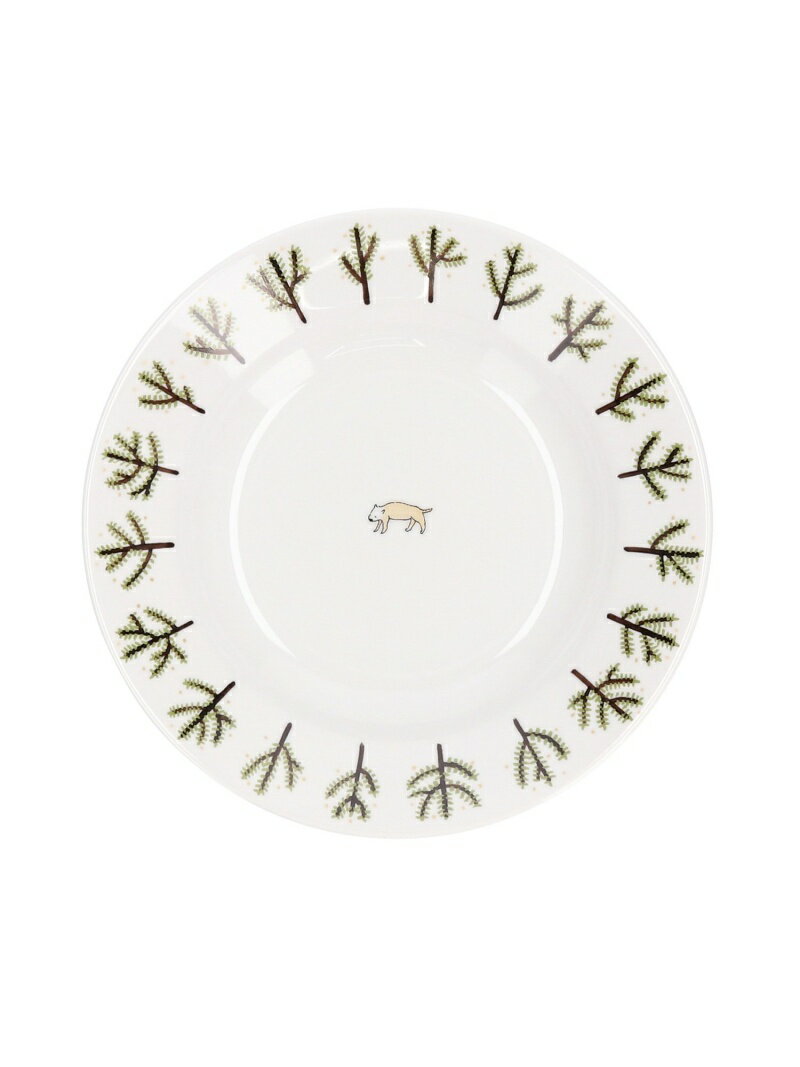 SALON adam et rope' 【PASS THE BATON/ パスザバトン】ミナペルホネン Remake tableware Deep Plate「リトルトリップ」 サロン アダム エ ロペ 食器・調理器具・キッチン用品 食器・皿 ホワイトのサムネイル