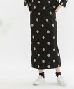 【SALE/30%OFF】nop de nod polkaジャカードストレートスカート プードゥードゥー スカート その他のスカート ブラック【送料無料】(4)