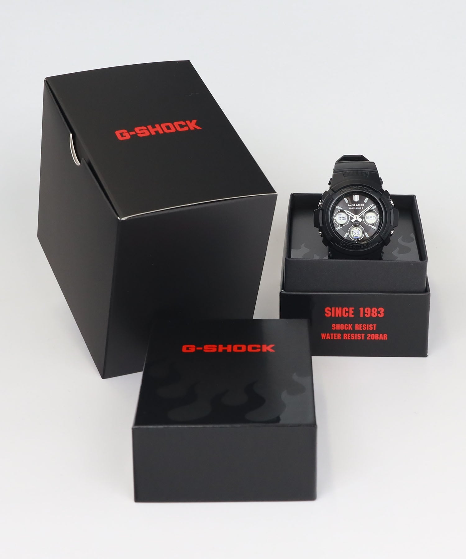 G-SHOCK FIRE PACKAGE 2026 / AWG-M100FP-1A1JR ブリッジ アクセサリー・腕時計 腕時計【送料無料】