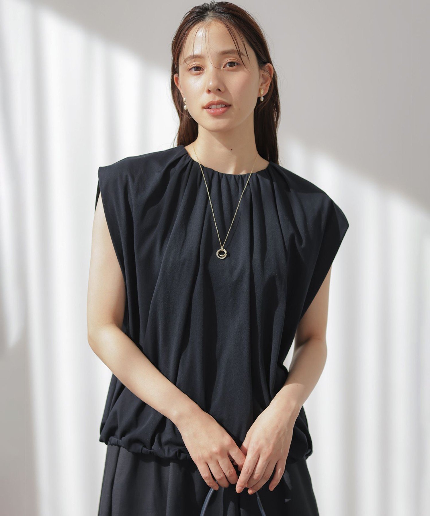 【SALE／30%OFF】組曲 L 【WEB限定】サマージャージーバルーンシルエット カットソ...