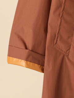 Aqua Dima Raglan Coat 114-10-0057: Brick Aqua Dima Raglan Coat 114-10-0057: Brick