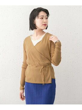 【SALE/83%OFF】warehouse カシュクールニットカーディガン アーバンリサーチアウトレット ニット カーディガン ホワイト ベージュ ネイビー