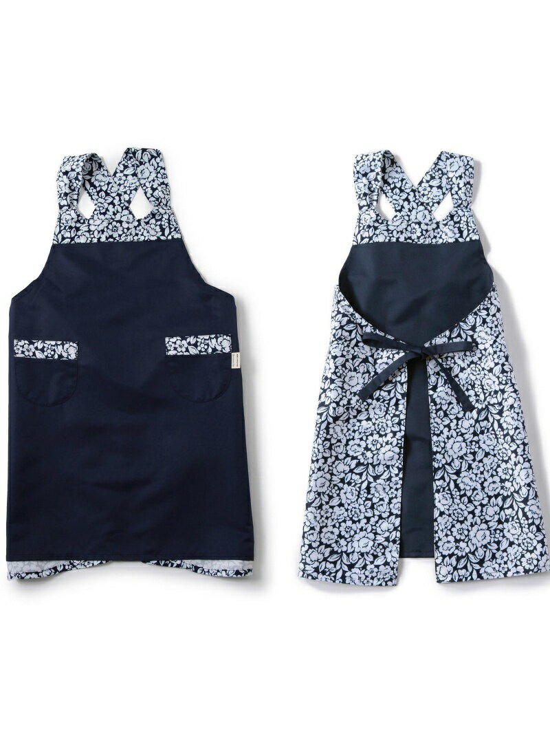 Afternoon Tea LIVING アフタヌーンティー×ABCクッキングスタジオコラボレーションエプロン(キッズ用) アフタヌーンティー・リビング 福袋・ギフト・その他 その他 ネイビー レッドのサムネイル