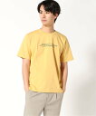 CROCODILE CROCODILE/(M)ロゴフロッキー プリント Tシャツ クロコダイル トップス カットソー・Tシャツ オレンジ グレー ネイビー ホワイト【送料無料】