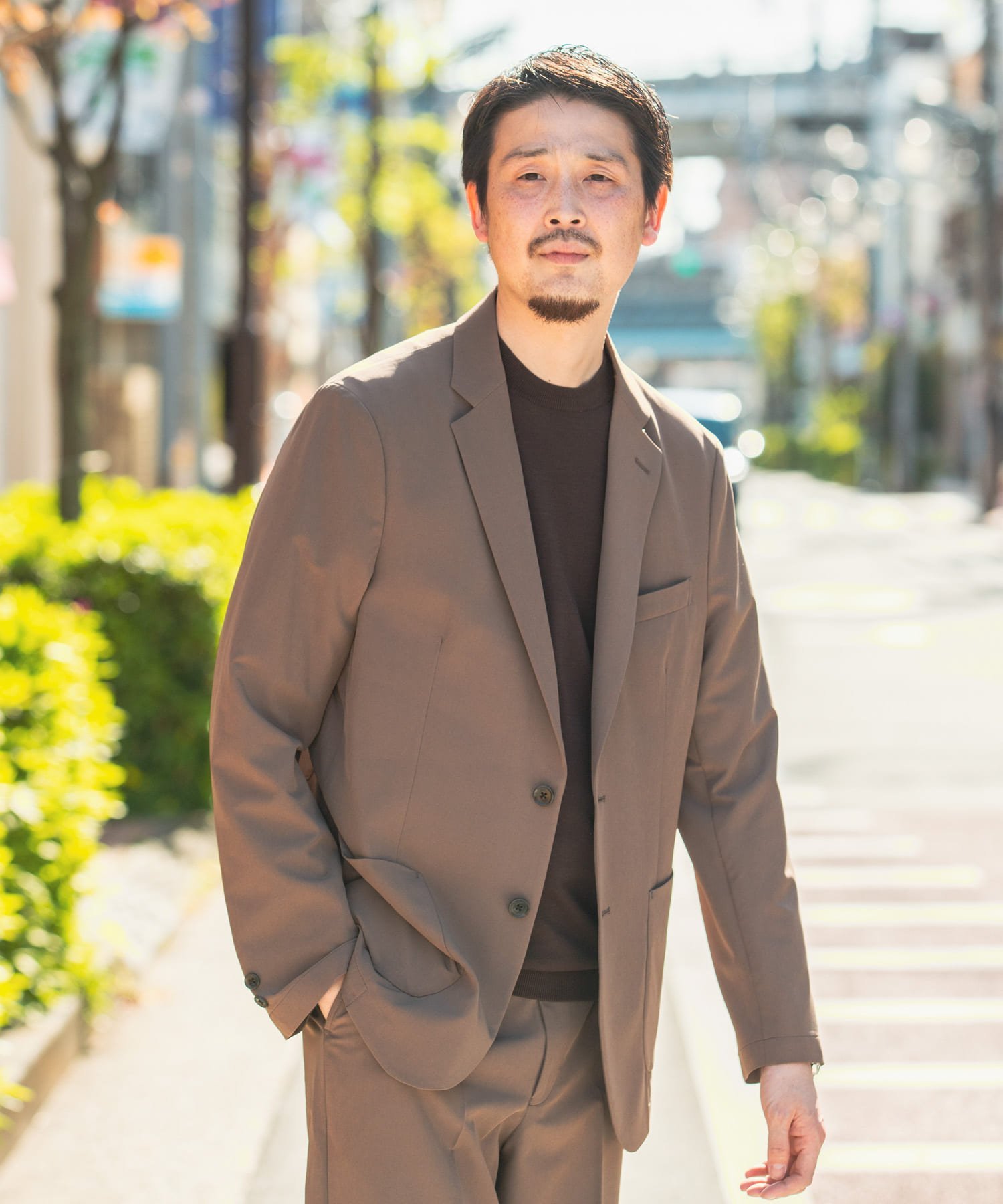 アーバンリサーチ アウター メンズ URBAN RESEARCH DOORS 『イージーケア』LIFE STYLE TAILOR 4WAYストレッチライトコンフォータブルJK アーバンリサーチドアーズ ジャケット・アウター テーラードジャケット・ブレザー ブラウン ネイビー ブラック【送料無料】