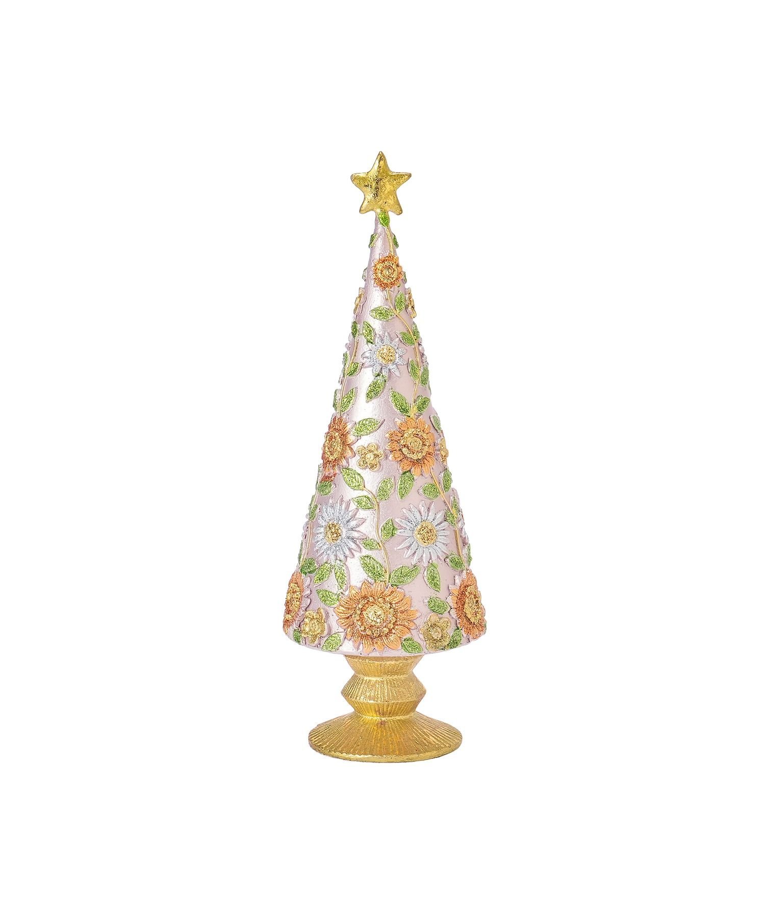 Francfranc レジンツリー M ライトピンク フランフラン インテリア・生活雑貨 オブジェ・置物・アート ピンクのサムネイル