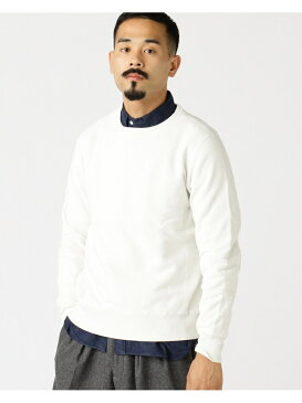 BEAMS MEN REMI RELIEF×BEAMS PLUS / 別注 クルーネック スウェット ビームス メン カットソー スウェット ホワイト グレー ブラック グリーン カーキ ネイビー パープル【送料無料】