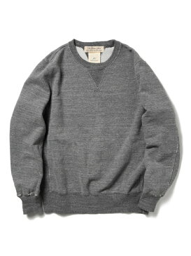 BEAMS MEN REMI RELIEF×BEAMS PLUS / 別注 クルーネック スウェット ビームス メン カットソー スウェット ホワイト グレー ブラック グリーン カーキ ネイビー パープル【送料無料】