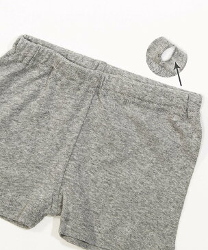 devirock 【2点セット】ガールズ オーバーパンツ デビロック 子供服 キッズ デビロック インナー/ナイトウェア ショーツ グレー