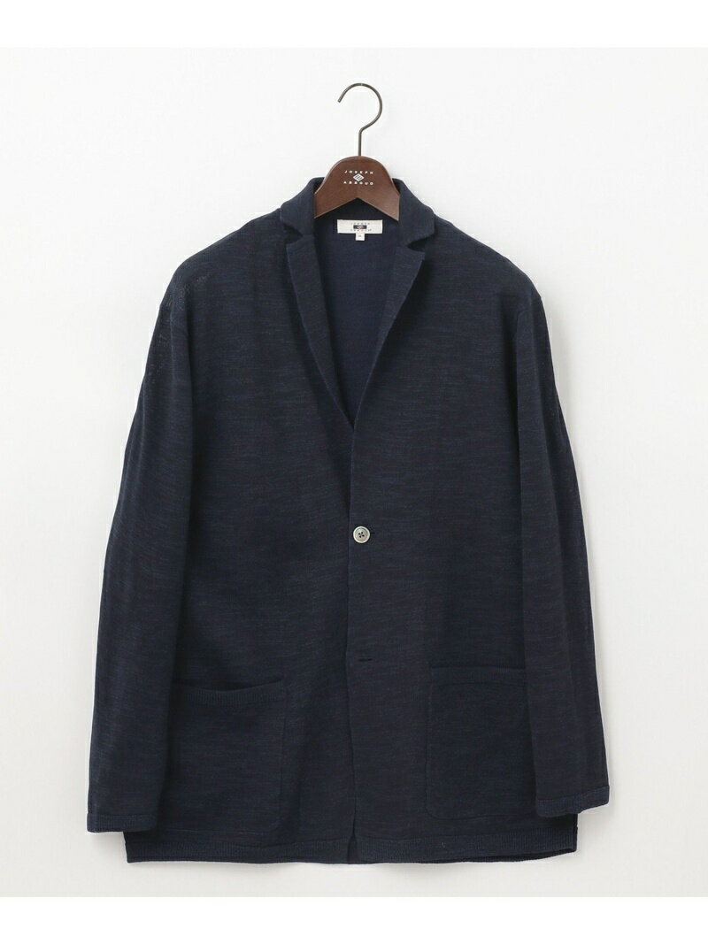 【SALE／50%OFF】JOSEPH ABBOUD 【キングサイズ・サスティナブル】スラブギマ カーディガン ジョセフアブード トップス カーディガン ブラウン グレー ネイビー ブルー グリーン【送料無料】
