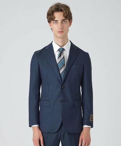 【SALE/35%OFF】BLACK LABEL CRESTBRIDGE 【一部店舗限定】TALLIA DI DELFINOブルーグリーントリプルストライプスーツ ブルーレーベル / ブラックレーベル・クレストブリッジ スーツ・フォーマル セットアップスーツ ネイビー【送料無料】 【SALE/35%OFF】BLACK LABEL CRESTBRIDGE 【一部店舗限定】TALLIA DI DELFINOブルーグリーントリプルストライプスーツ ブルーレーベル / ブラックレーベル・クレストブリッジ スーツ・フォーマル セットアップスーツ ネイビー【送料無料】