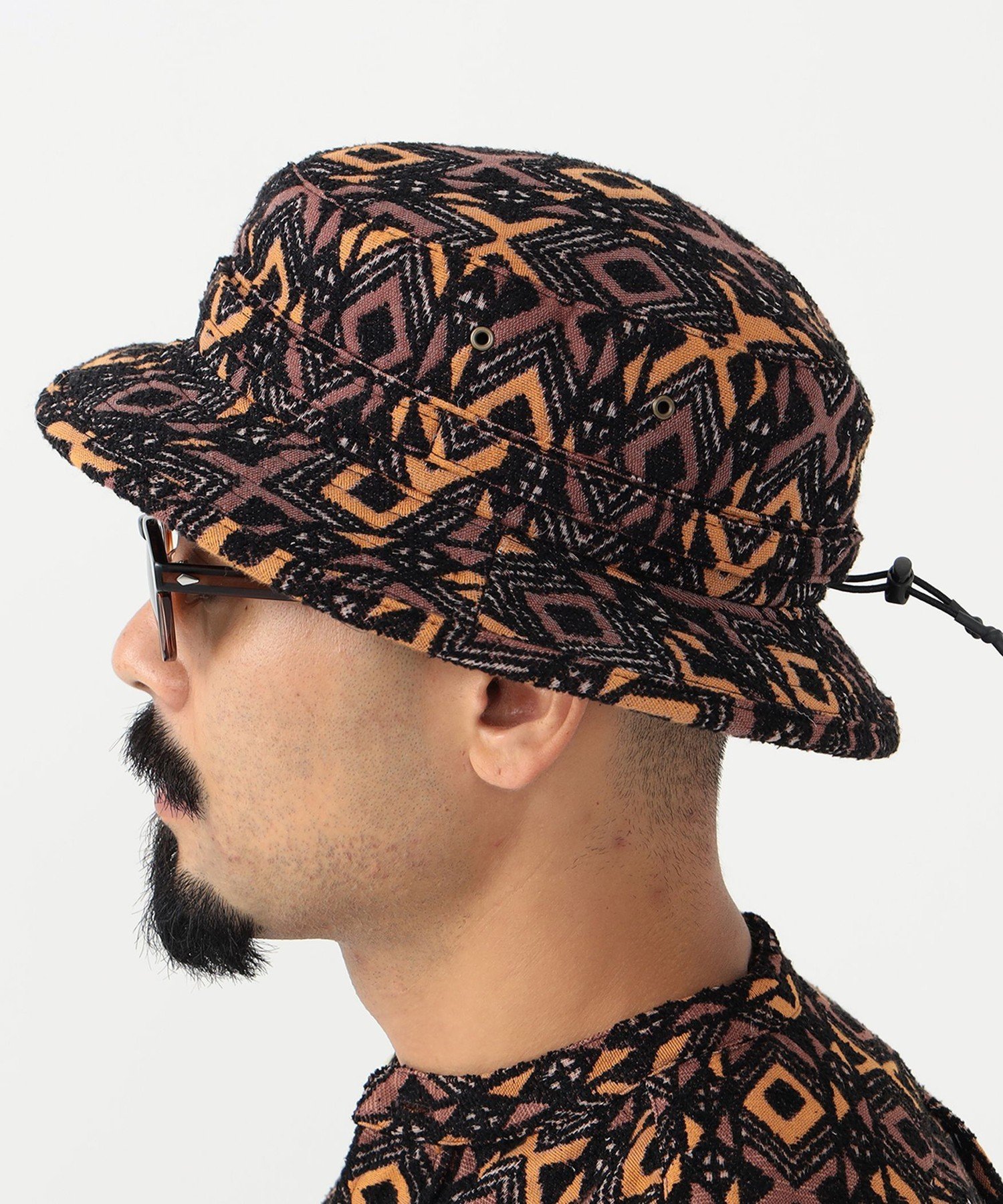 【SALE／70%OFF】BEAMS PLUS バティック ジャカード ジャングルハット ビームス アウトレット 帽子 その他の帽子【送料無料】