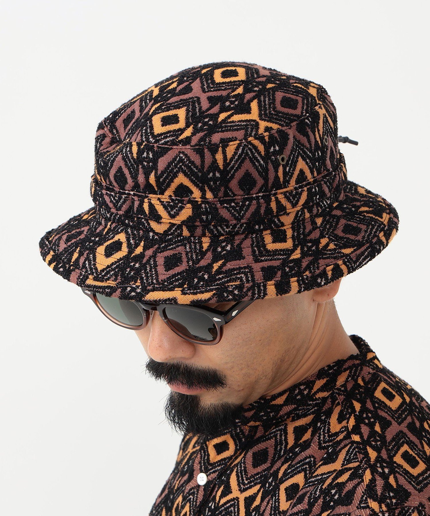 【SALE／70%OFF】BEAMS PLUS バティック ジャカード ジャングルハット ビームス アウトレット 帽子 その他の帽子【送料無料】