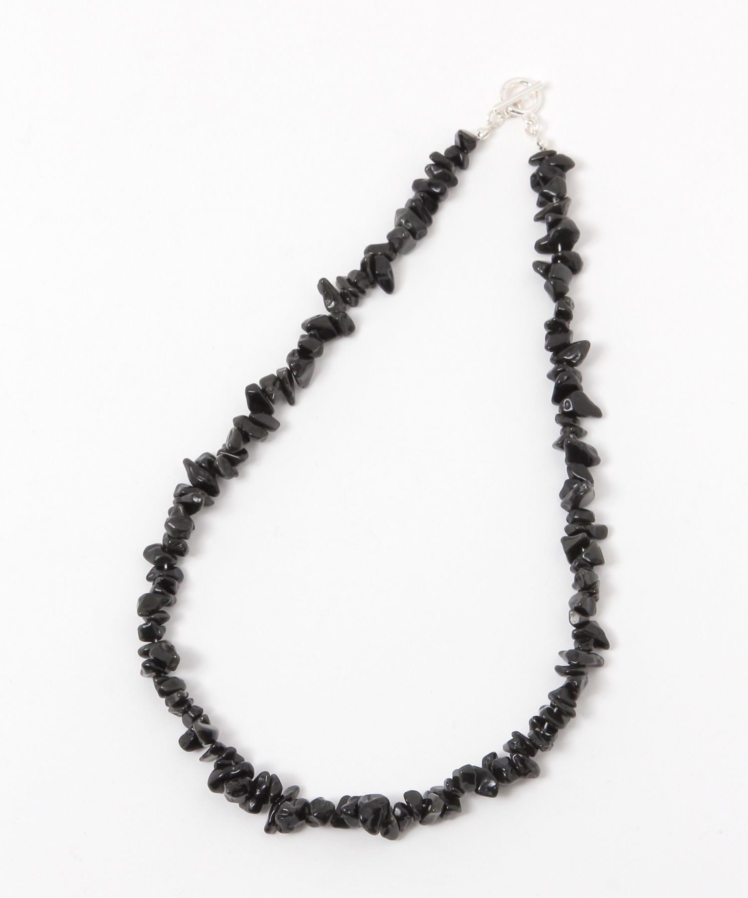 GLOBAL WORK ブラックストーンネックレス/UNISEX/571108 グローバルワーク アクセサリー・腕時計 ネックレス ブラック stylife-15149029 Rakuten Fashion サンプル画像2