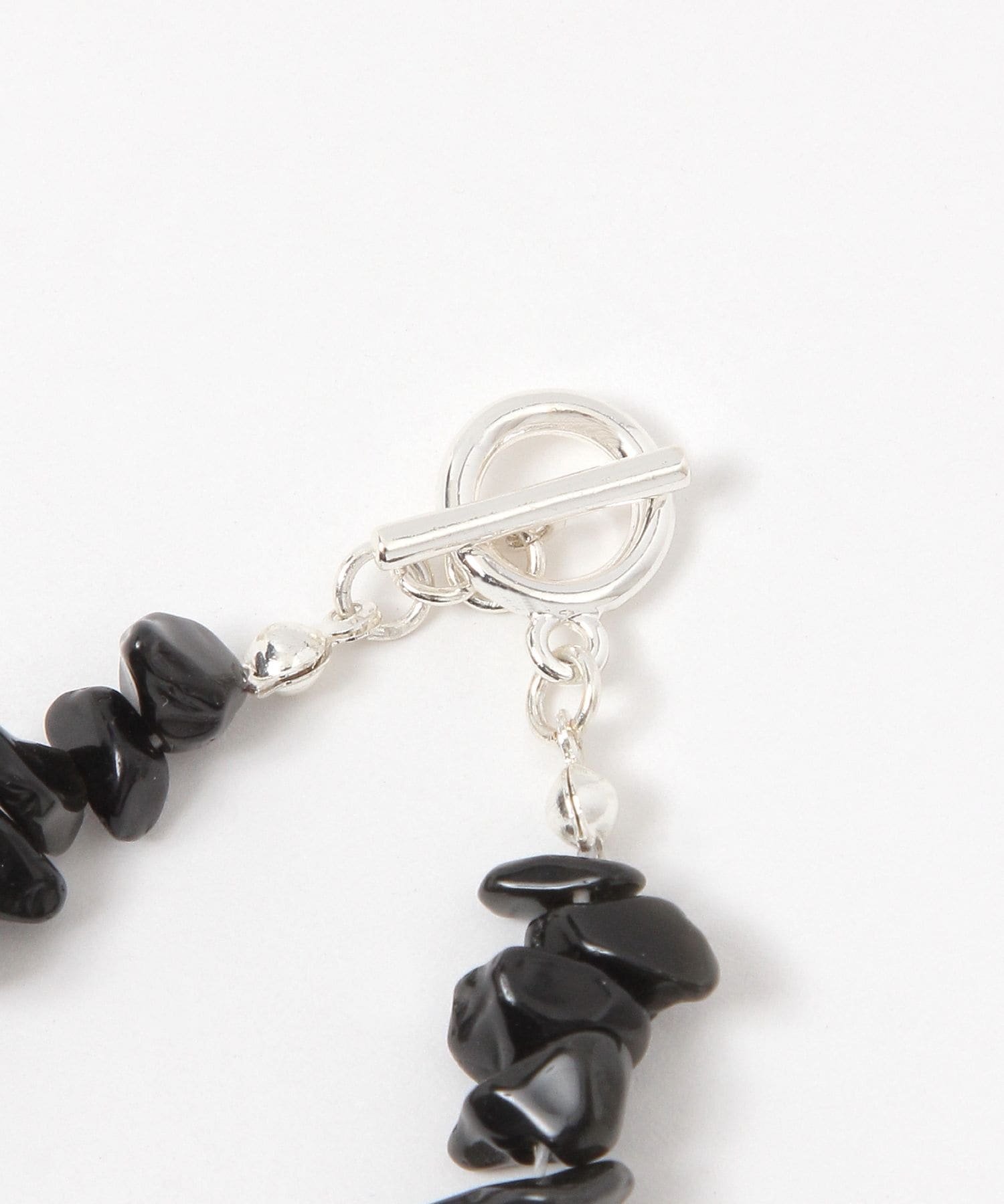 GLOBAL WORK ブラックストーンネックレス/UNISEX/571108 グローバルワーク アクセサリー・腕時計 ネックレス ブラック stylife-15149029 Rakuten Fashion サンプル画像3