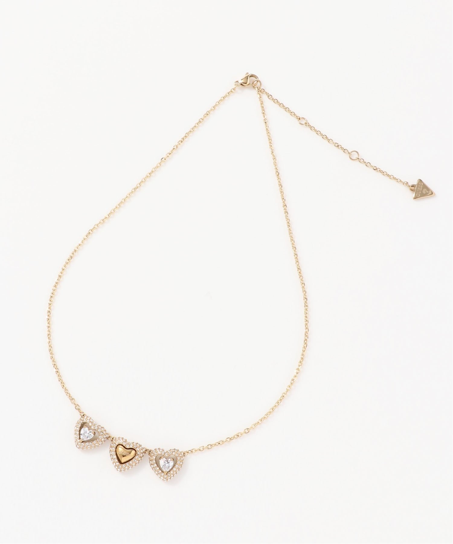 GUESS GUESS アクセサリー ネックレス (W)BELOVED 16-18'' NECKLACES ゲス アクセサリー・腕時計 ネックレス ゴールド【送料無料】