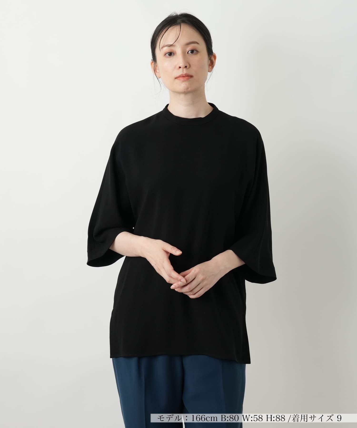 Leilian ブラウス レリアン トップス シャツ・ブラウス ホワイト ブラック