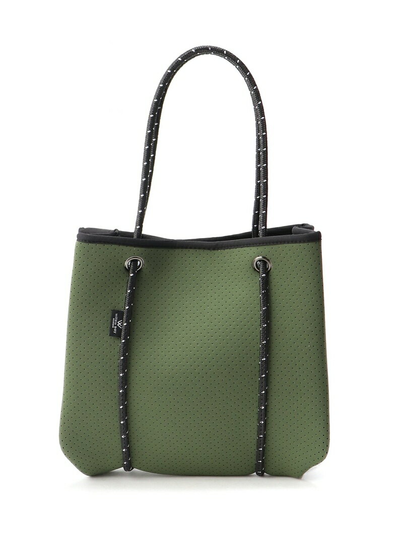 CHERYL MARIE (W)ネオプレーン ウォッシャブル ミニトートバッグ シェリルマリー バッグ トートバッグ カーキ ピンク パープル【送料無料】のサムネイル