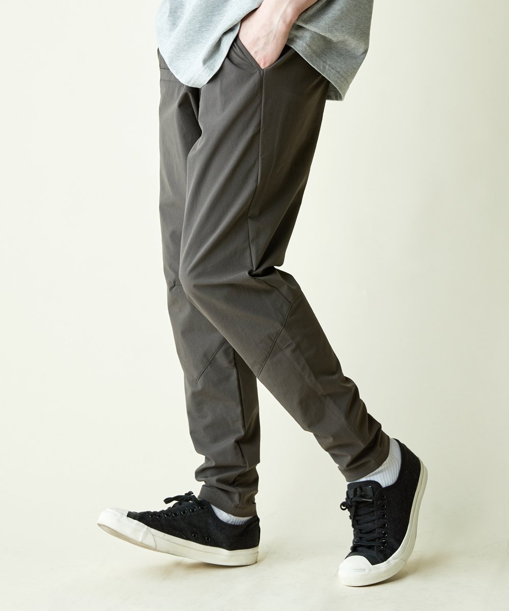 rehacer rehacer:Narrow Teck Tapered Pant レアセル パンツ その他のパンツ グレー ブラック カーキグリーン