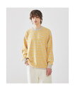 【SALE/40%OFF】ABAHOUSE LASTWORD シルクミックス WJQ ホリゾンタル ボーダー ニット アバハウス トップス ニット ネイビー ブ...