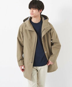 UNITED ARROWS green label relaxing 3レイヤー ハッスイ フードコート -撥水・防風- ユナイテッドアローズ グリーンレーベルリラクシング ジャケット・アウター その他のジャケット・アウター ベージュ ネイビー【送料無料】