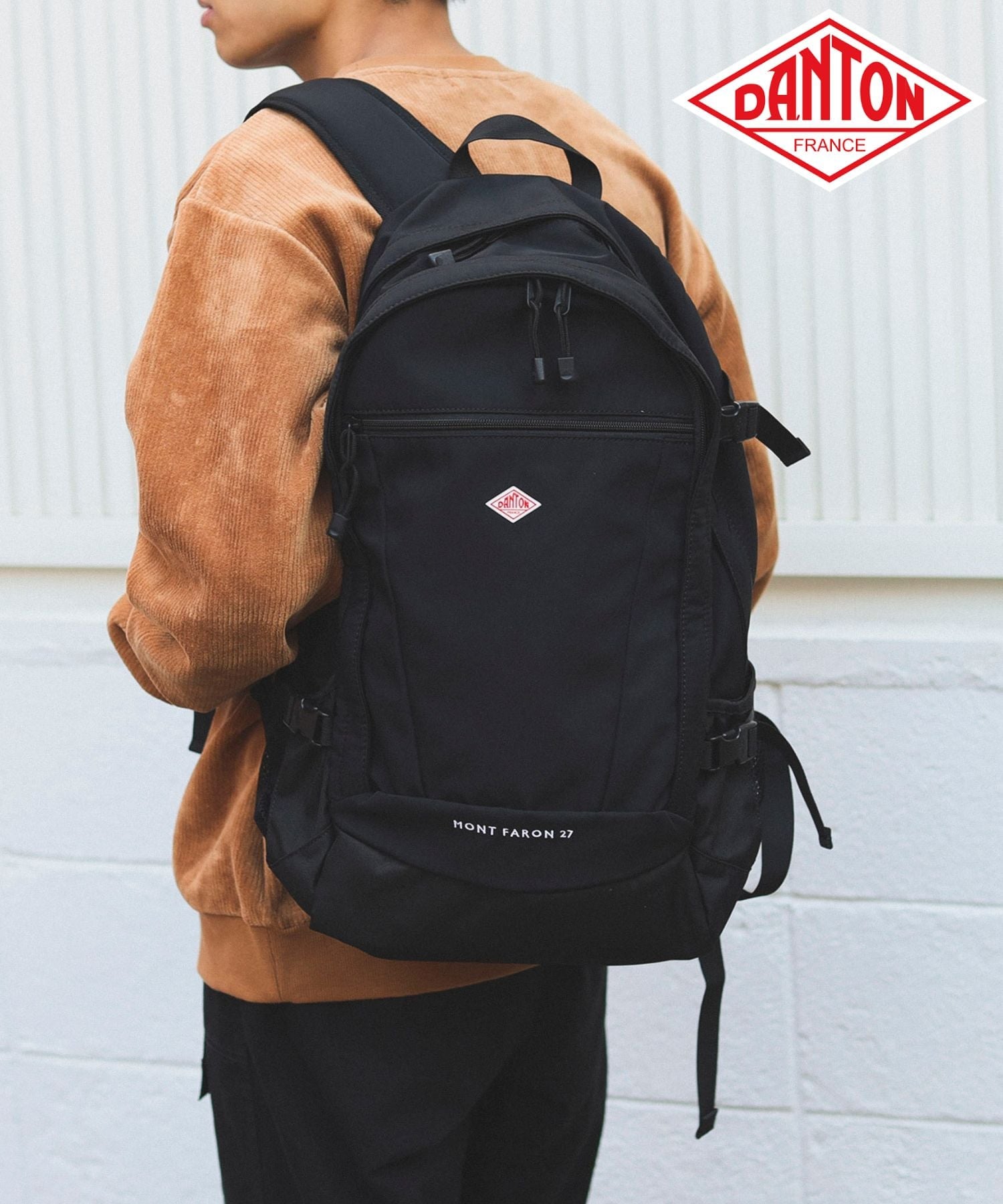 B:MING by BEAMS DANTON / POLYESTER TWILL BACKPACK MONT FARON 27 モンファロン バックパック ダントン |ギフト 定番 25SS きれいめ カジュアル 通年 プレゼント ビーミング ライフストア バイ ビームス バッグ リュック・バックパック ブラック【送料無料】