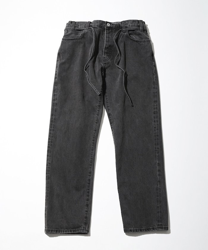 CAHLUMN Selvedge Denim Pant "straight" フリークスストア パンツ ジーンズ・デニムパンツ ブルー グレー【送料無料】